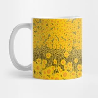 Sunflowers Dance Mug